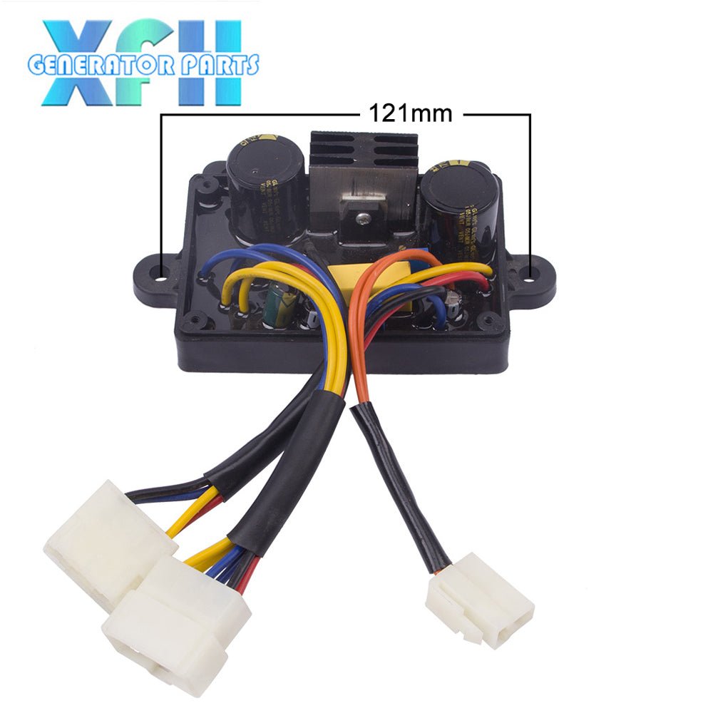 HJ - 5K25DH - 12 5KW Welding AVR Automatic Voltage Regulator Welder Generator control stabilizer module 12 wires single Phase HJ - 5K25DH - 12 - XFH generator parts