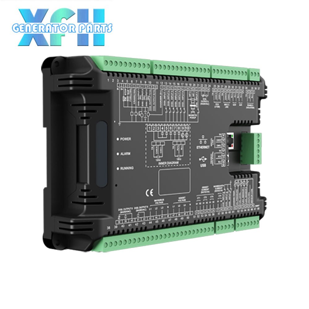HMB9700 genset - genset parallel, GOV, AVR paralleled genset controller - XFH generator parts