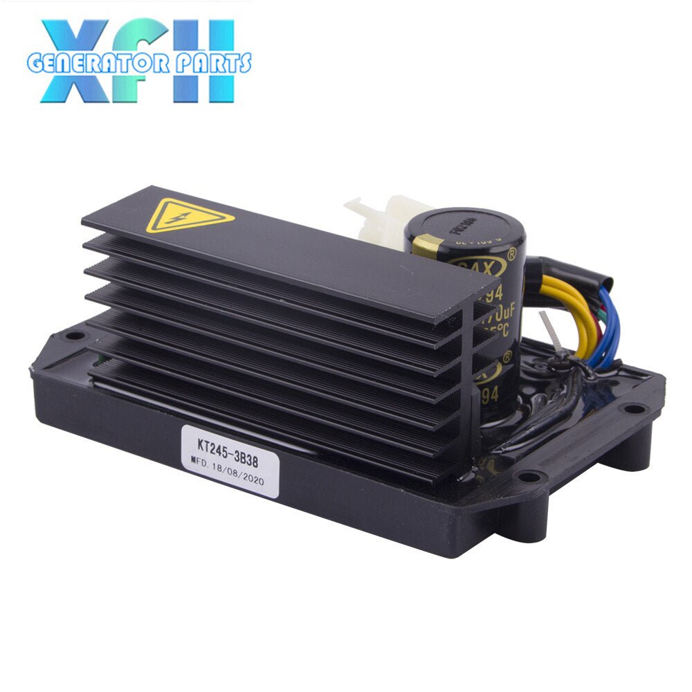 KT245 - 3B38 380V AVR Automatic Voltage Regulator Module Three Phase Brush Brushless Generator Stabilizer Adjuster 8 - 15KW - XFH generator parts