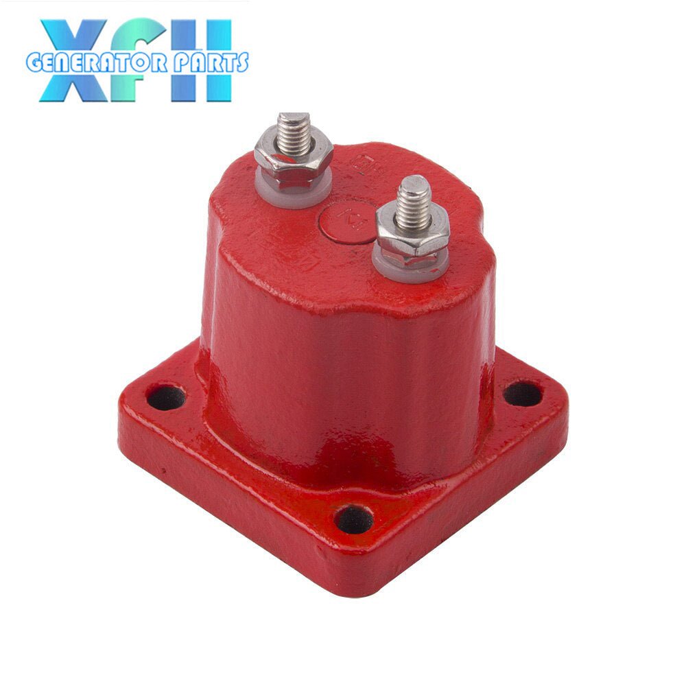 KTA19 - M Double Head 24v 12v Solenoid Fuel Shutoff Shutdown Valve Assy kit - XFH generator parts