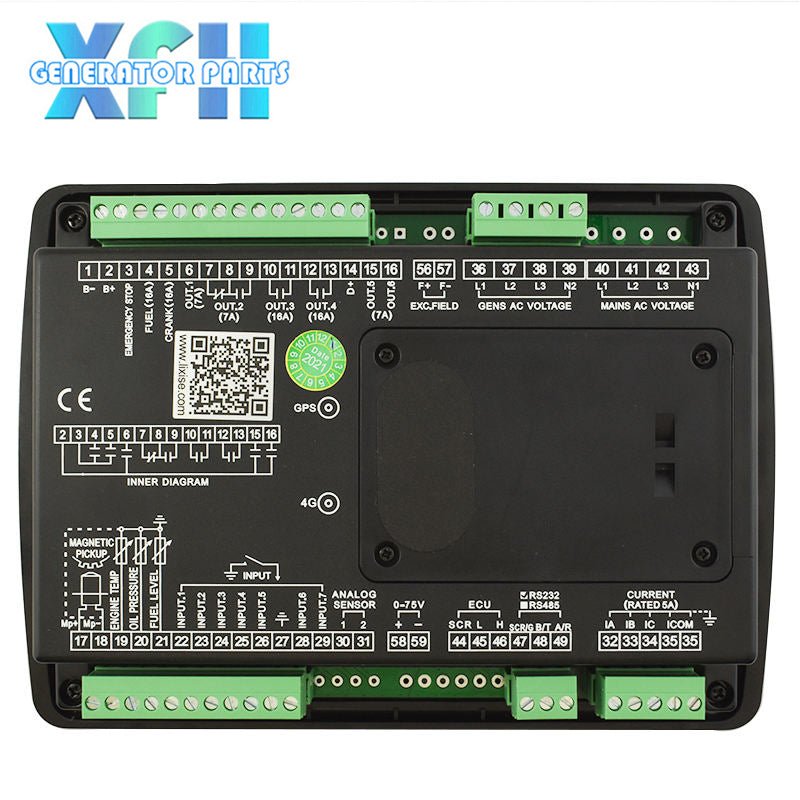 LIXiSE Genset Controller LXC6110N Start Control Panel for Diesel Generator - XFH generator parts