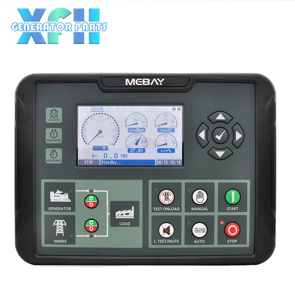 Mebay AMF ATS Generator Controller DC82D DC82DR RS485 Remote Control Module - XFH generator parts