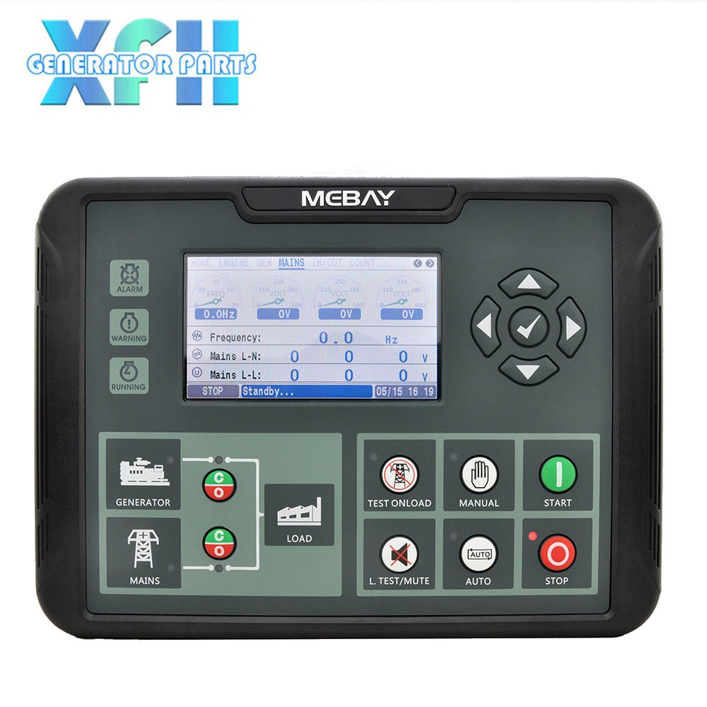 Mebay AMF ATS Generator Controller DC82D DC82DR RS485 Remote Control Module - XFH generator parts