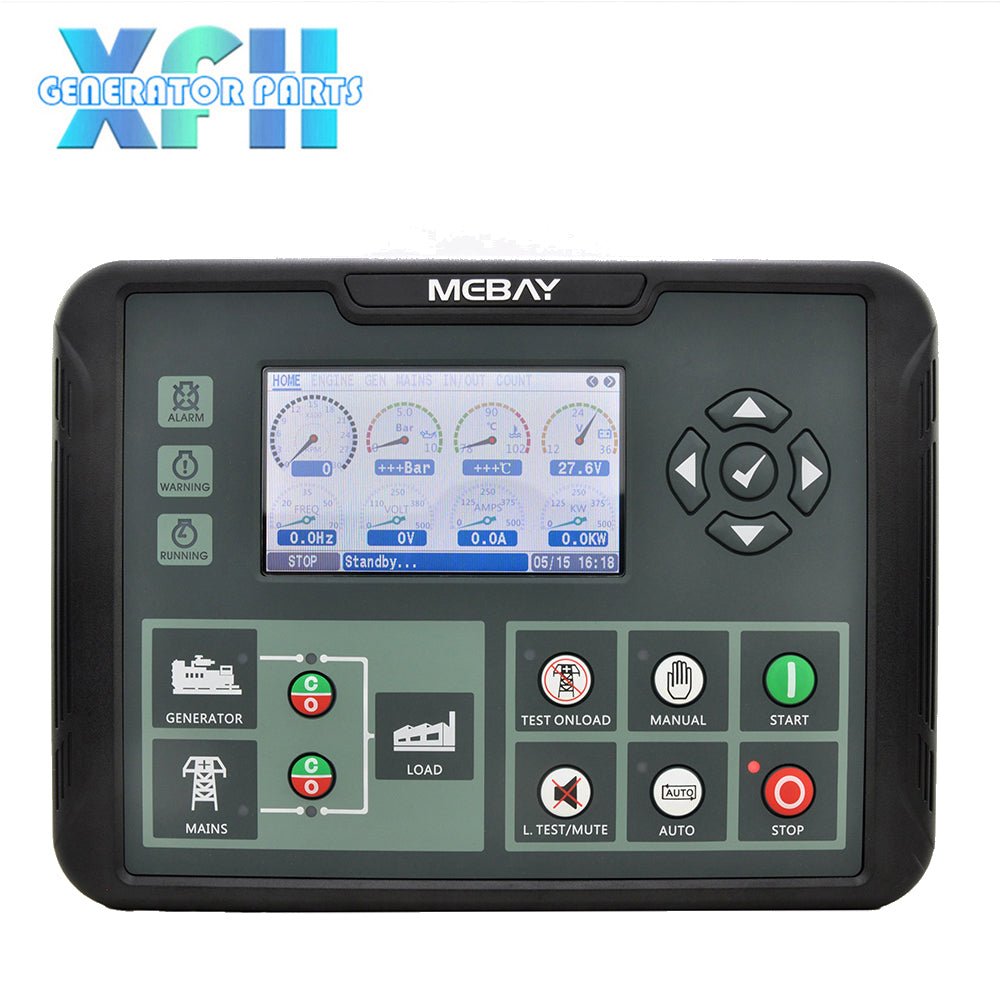 Mebay AMF ATS Generator Controller DC82D DC82DR RS485 Remote Control Module - XFH generator parts