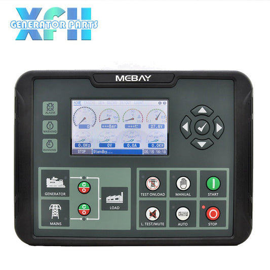 Mebay AMF ATS Generator Controller DC82D DC82DR RS485 Remote Control Module - XFH generator parts