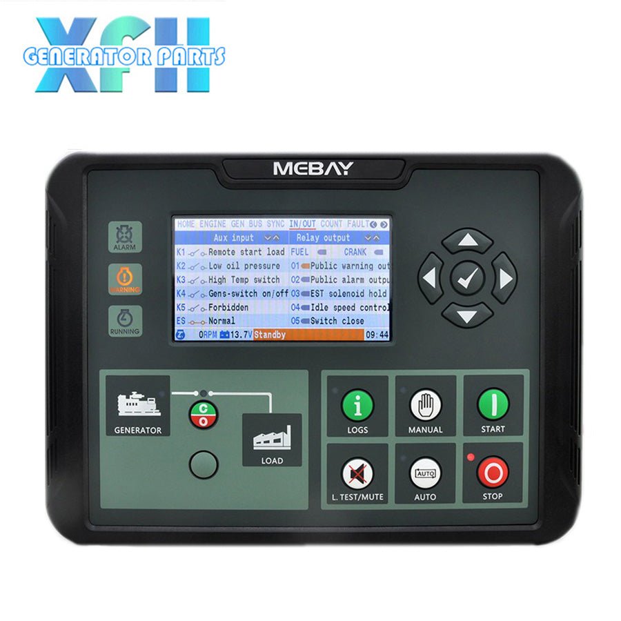 Mebay DC100D Load Sharing Generator Synchronising Controller Replace DSE8610 HGM9510 - XFH generator parts