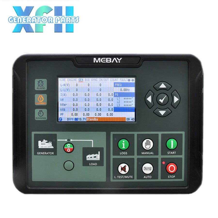 Mebay DC100D Load Sharing Generator Synchronising Controller Replace DSE8610 HGM9510 - XFH generator parts