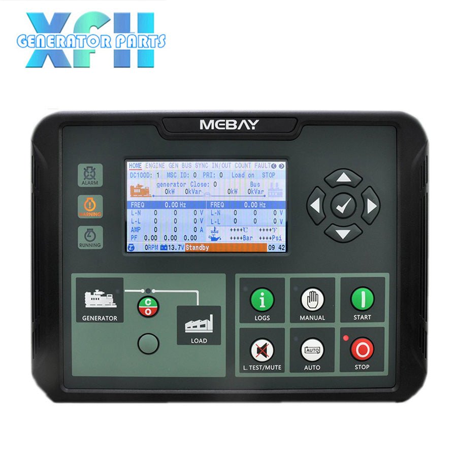 Mebay DC100D Load Sharing Generator Synchronising Controller Replace DSE8610 HGM9510 - XFH generator parts