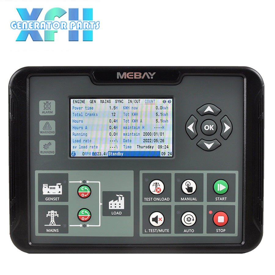 Mebay DC102D Synchronising AMF Load Sharing Generator Controller Control Module - XFH generator parts