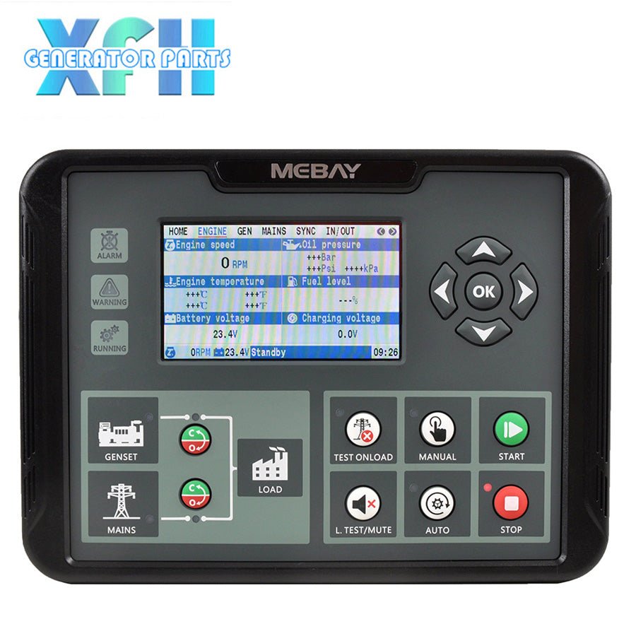 Mebay DC102D Synchronising AMF Load Sharing Generator Controller Control Module - XFH generator parts