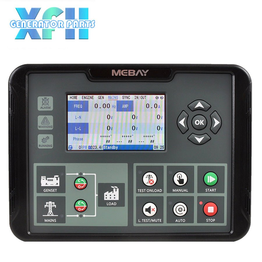 Mebay DC102D Synchronising AMF Load Sharing Generator Controller Control Module - XFH generator parts