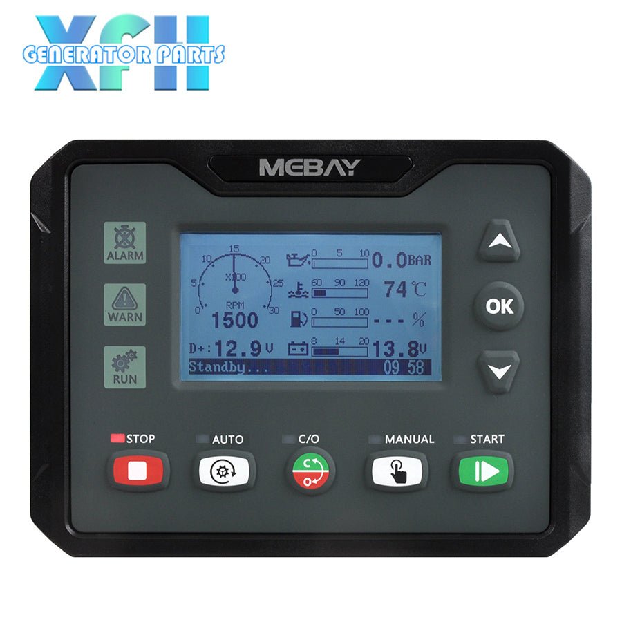 Mebay DC42S DC42SR Auto AMF ATS Generator Controller Big Screen - XFH generator parts