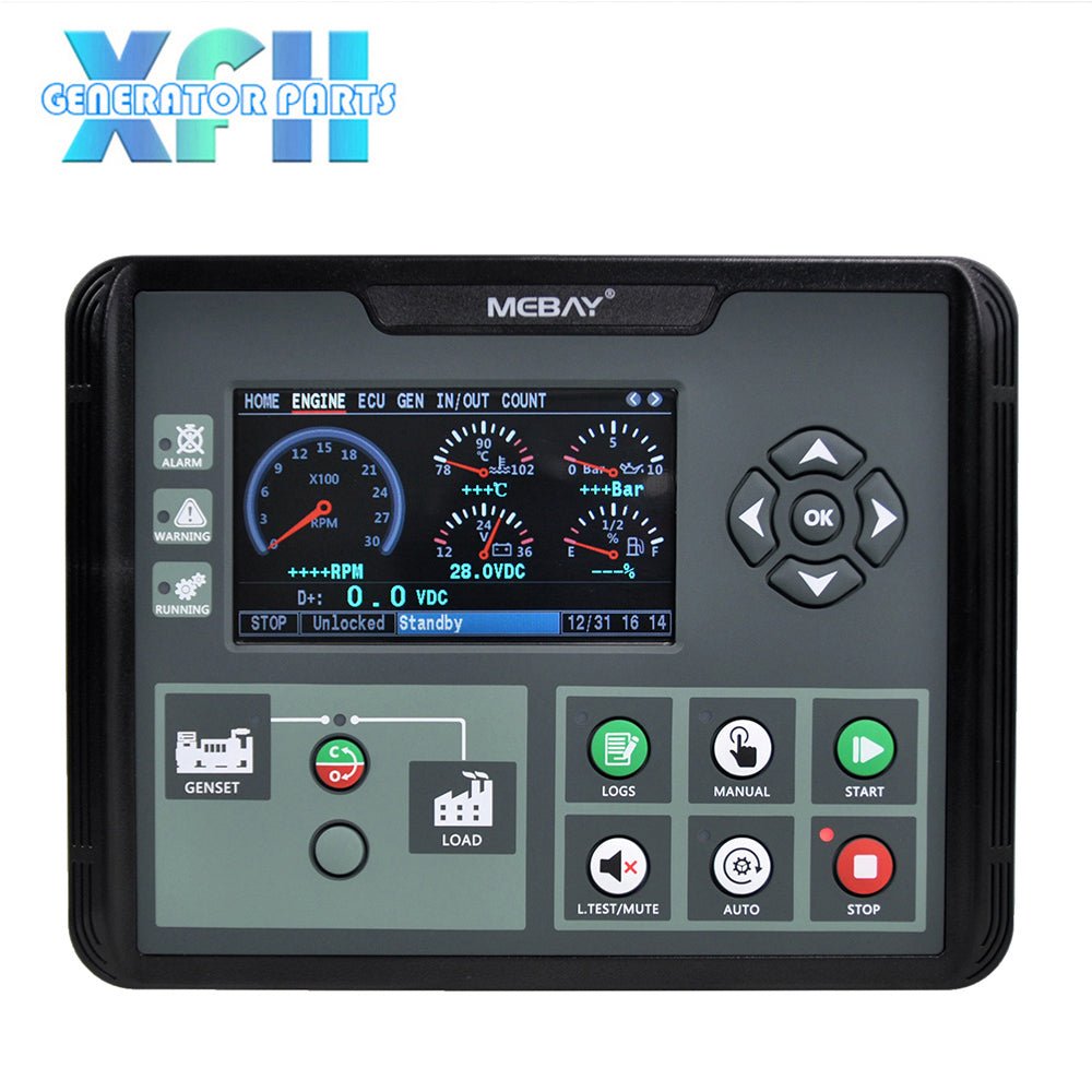 Mebay DC70D DC70DR 3 Phases Generator Controller Control Module With CANBUS - XFH generator parts