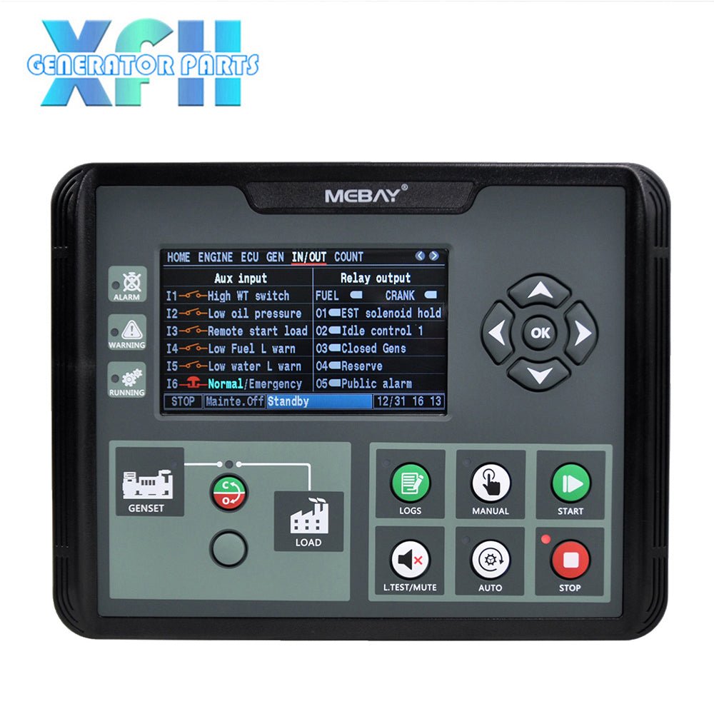 Mebay DC70D DC70DR 3 Phases Generator Controller Control Module With CANBUS - XFH generator parts