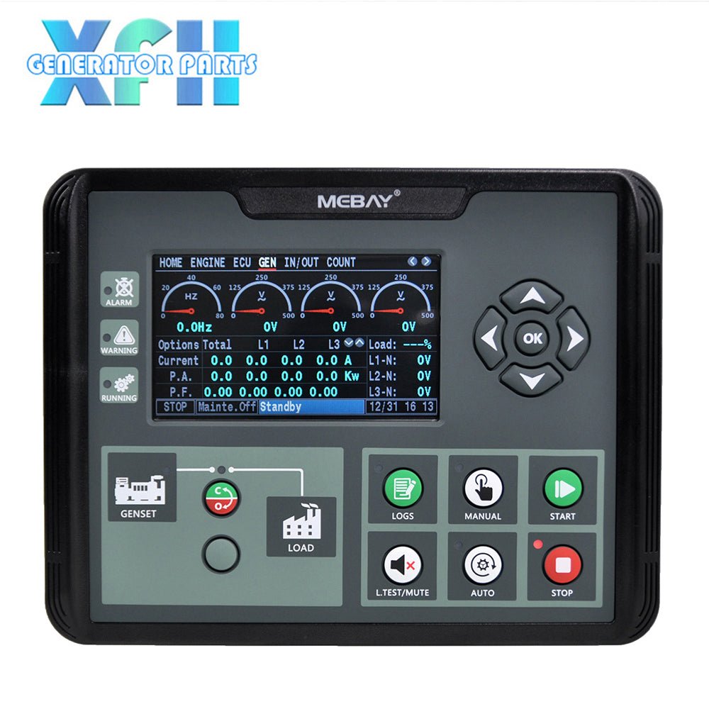 Mebay DC70D DC70DR 3 Phases Generator Controller Control Module With CANBUS - XFH generator parts