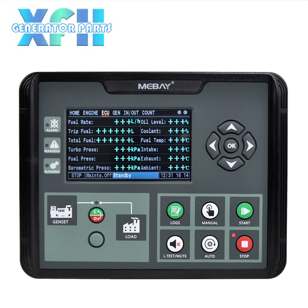 Mebay DC70D DC70DR 3 Phases Generator Controller Control Module With CANBUS - XFH generator parts