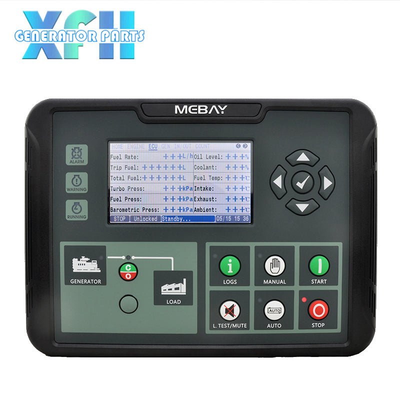 Mebay DC90D DC90DR Auto Generator Control Module CANBUS USB J1939 Protocol Genset Remote Controller - XFH generator parts