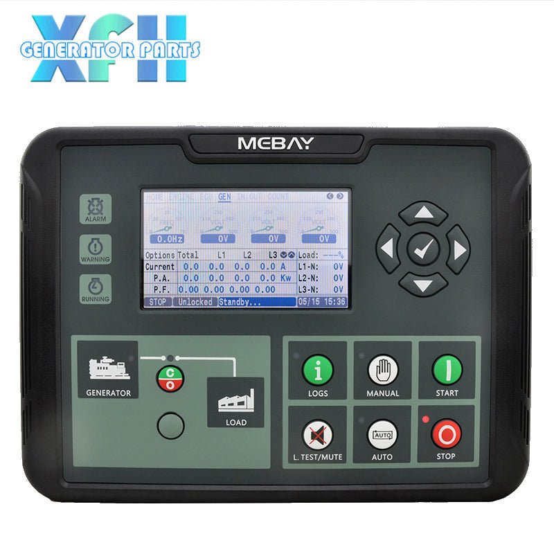 Mebay DC90D DC90DR Auto Generator Control Module CANBUS USB J1939 Protocol Genset Remote Controller - XFH generator parts