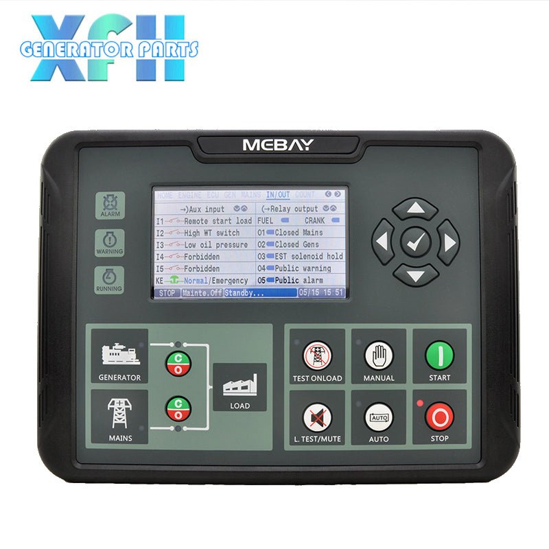 Mebay DC92D DC92DR 3 Phases Auto AMF ATS Generator Controller Genset Control Module - XFH generator parts