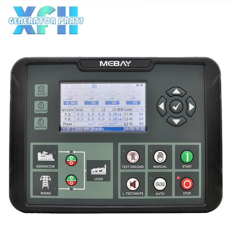 Mebay DC92D DC92DR 3 Phases Auto AMF ATS Generator Controller Genset Control Module - XFH generator parts