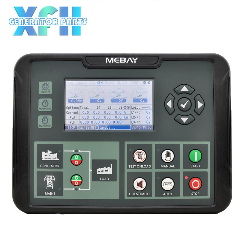Mebay DC92D DC92DR 3 Phases Auto AMF ATS Generator Controller Genset Control Module - XFH generator parts
