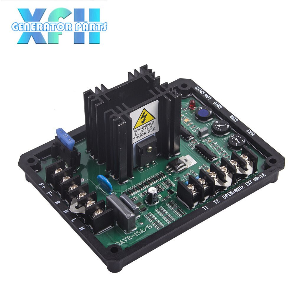 New GAVR15B AVR Brushless Diesel Generator Automatic Voltage Regulator Stabilizer 500kva Power Alternator Control Parts Gavr15A - XFH generator parts