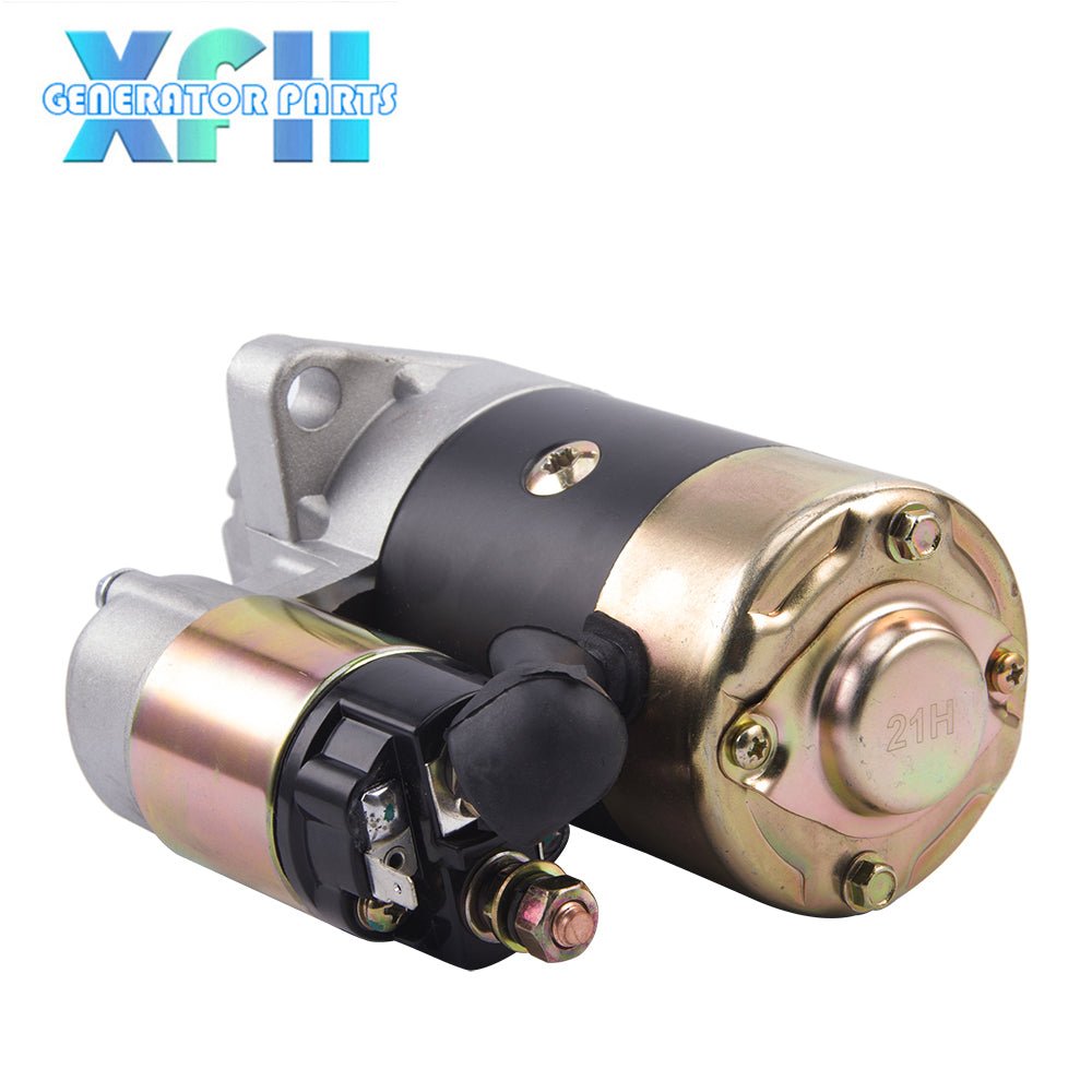 QD114A Diesel Engine Motor Starter 12V 0.8KW Copper Used On 170F 178F 186F Engine Starter Motor Generator Parts - XFH generator parts