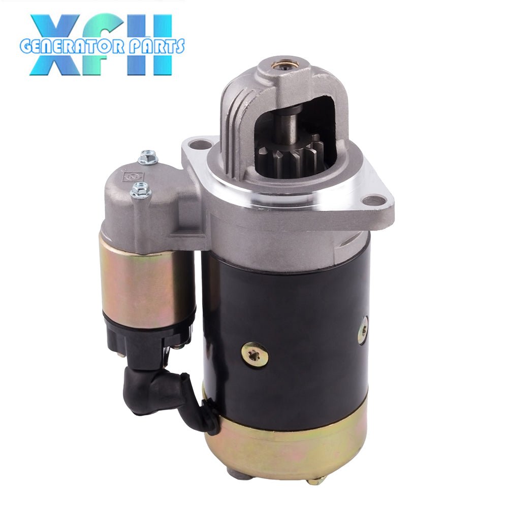 QD1201 Diesel Engine Motor Starter 12V 1.8KW Copper S195 S1100 Engine Starter Motor 11 teeth forward direction Generator Parts - XFH generator parts