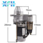 QDJ1312D 12V 3.8KW Engine Starter Motor Power Diesel Generator Motor Starters Electric genset Parts fast start 11 teeth - XFH generator parts