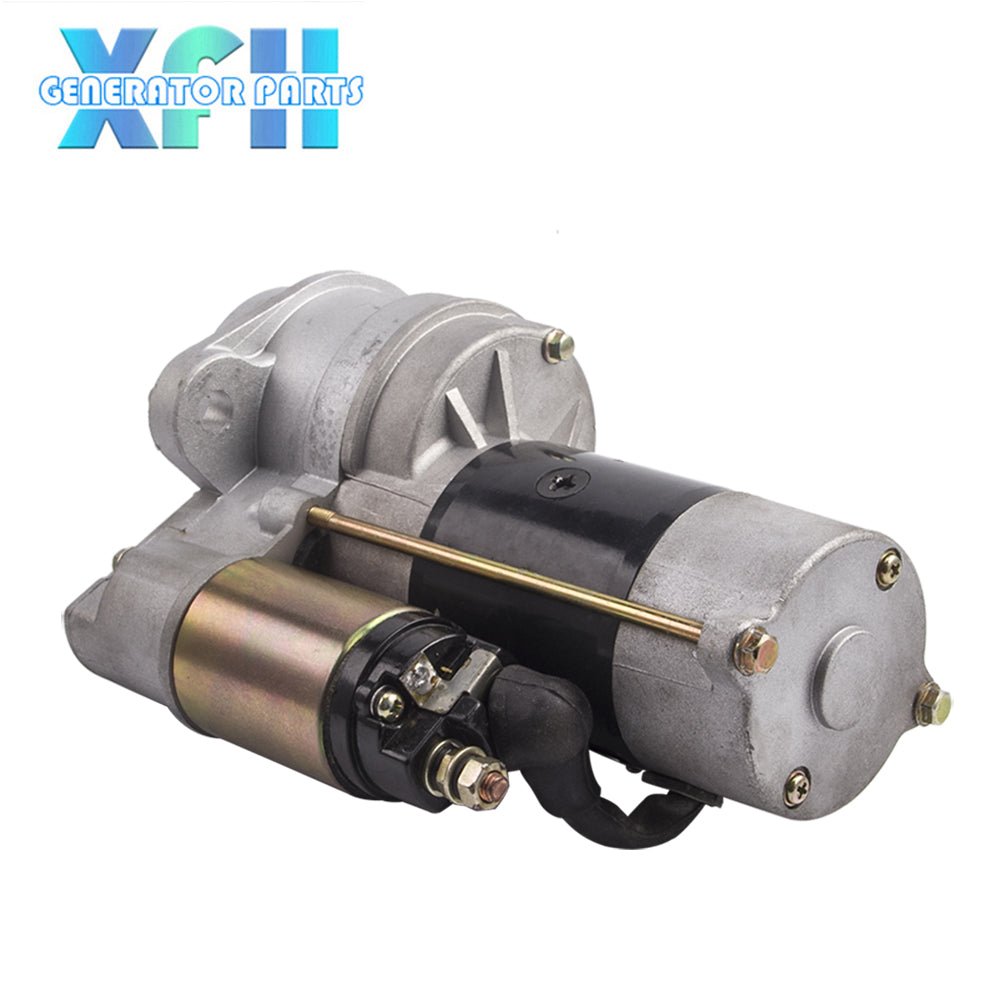QDJ1312D 12V 3.8KW Engine Starter Motor Power Diesel Generator Motor Starters Electric genset Parts fast start 11 teeth - XFH generator parts