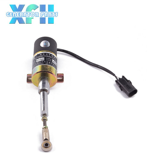 QT202A DC24V Fuel cut solenoid valve - XFH generator parts