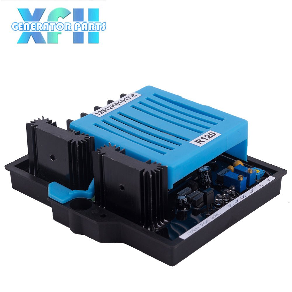 R120 AVR Automatic Voltage Regulator Leroy Somer Diesel Generator Stabilizer Board Spare Parts - XFH generator parts