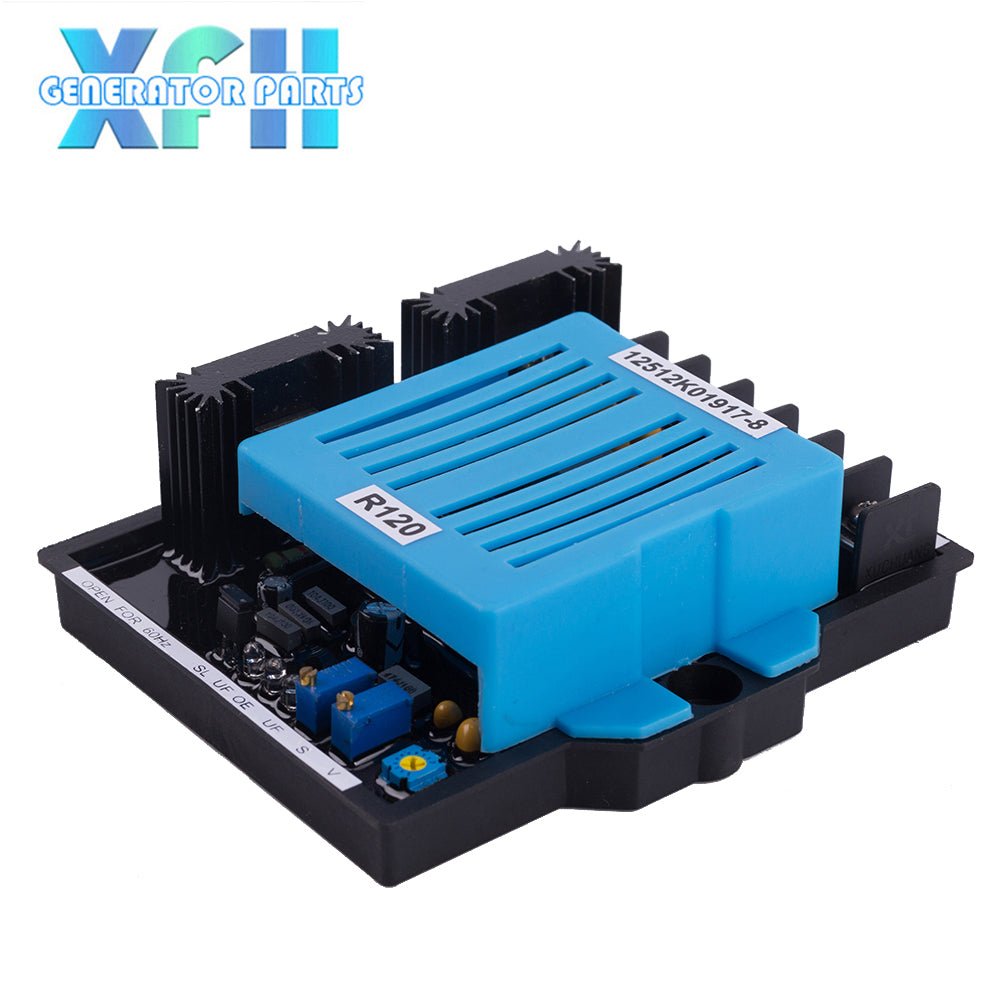 R120 AVR Automatic Voltage Regulator Leroy Somer Diesel Generator Stabilizer Board Spare Parts - XFH generator parts