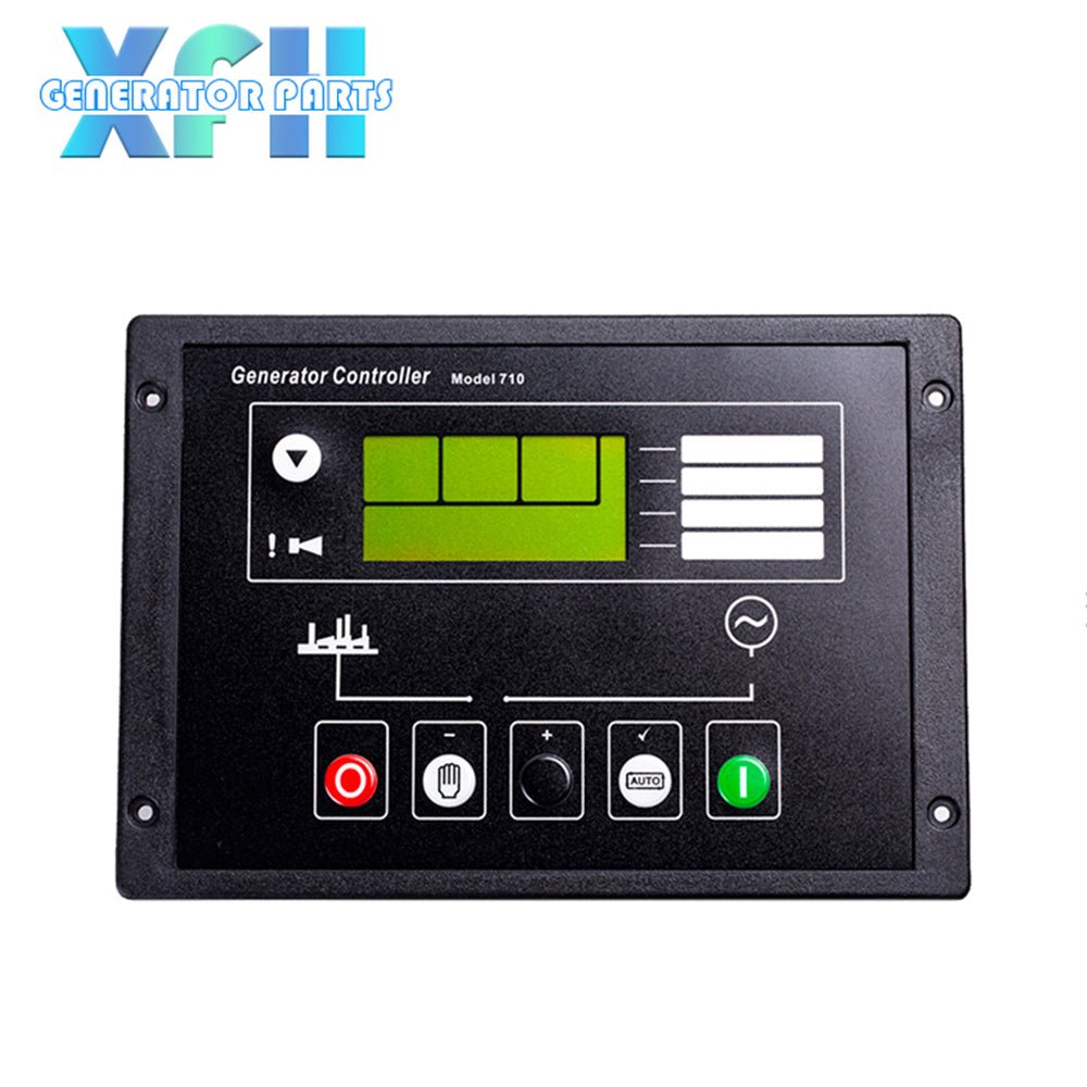 Replace DSE710 DSE720 Generator Controller Self - starting Control Module Diesel Generator Parts LCD Display Genset Monitors - XFH generator parts
