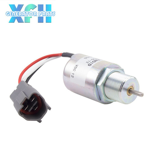 SA - 3725 - 12 Engine Fuel Shut Off stop Solenoid for Mitsubishi S3L2 Mahind Volvo EC15 Toro 223D SA - 3725 - 24 DC24v - XFH generator parts