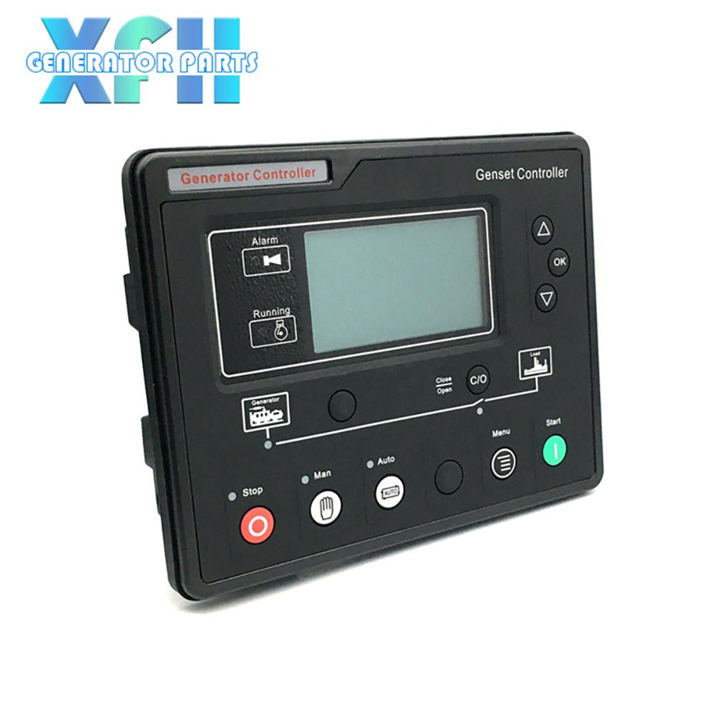 Smartgen HGM6120U HGM6110U Generator Controller Replacement LCD Display Auto Start Stop Control Panel Module 6120U 6110U Genset Part - XFH generator parts