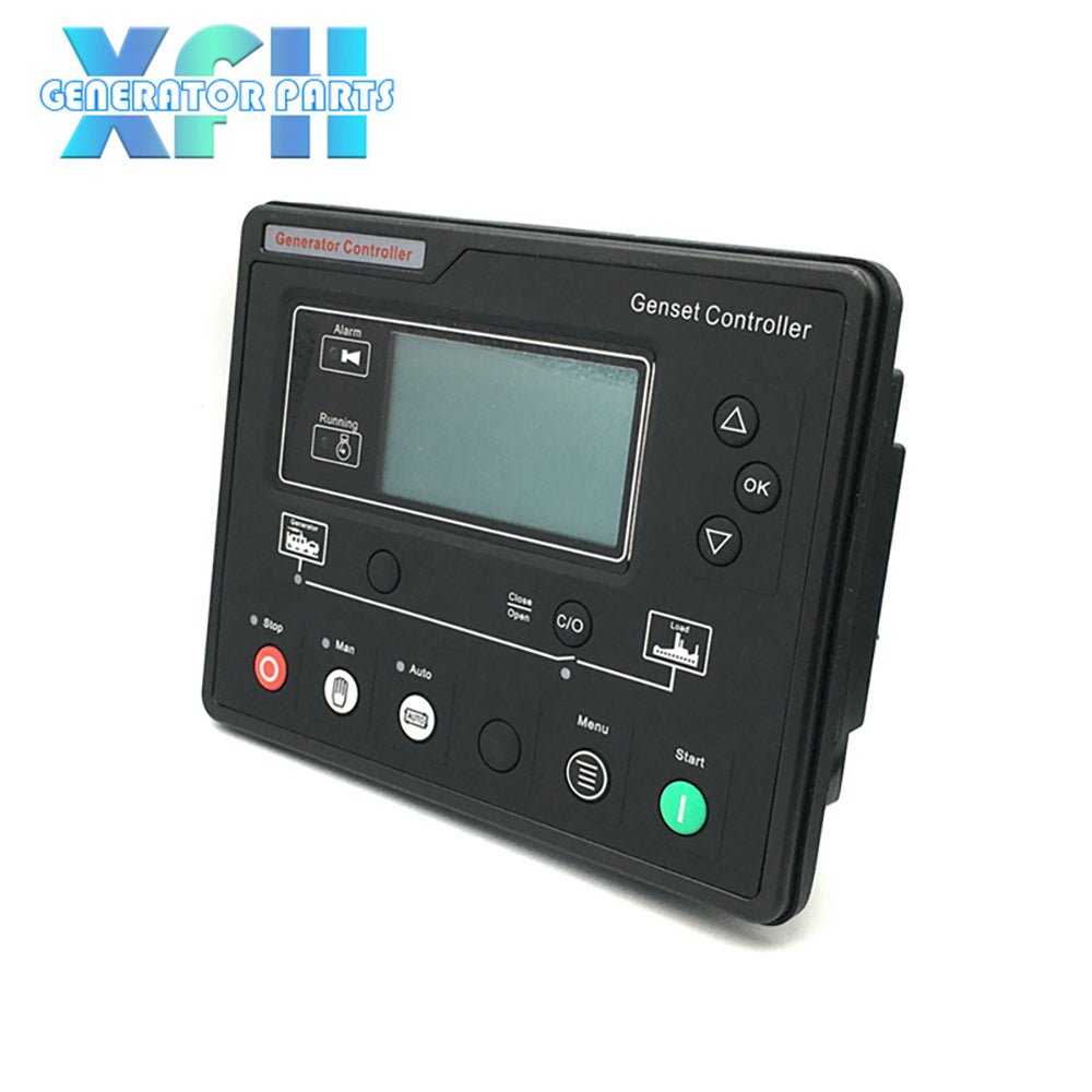 Smartgen HGM6120U HGM6110U Generator Controller Replacement LCD Display Auto Start Stop Control Panel Module 6120U 6110U Genset Part - XFH generator parts