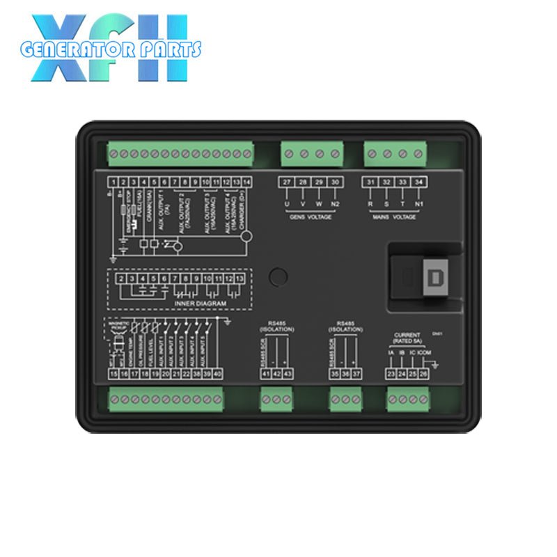 Smartgen HGM6120U2C Genset Control Panel HGM6120U2C Smartgen Automatic Start Module Controller - XFH generator parts