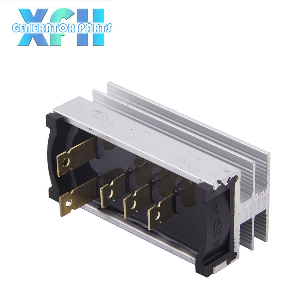 Three phase SQL20A 20amp generator rectifier Aluminum Heatsink Diode Bridge Rectifier kit for generator 20A Iron Pin power diode - XFH generator parts